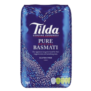 Riz 1kg basmati indien de haute qualité Tilda 5011157630274