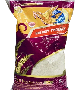 Riz 5kg long parfumé naturellement Golden Phoenix 8858306005982