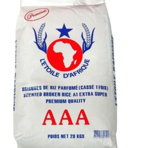 Riz Brisure 1 fois AAA 20 kg l'étoile d'Afrique