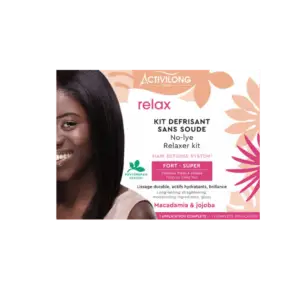 ACTIVILONG SUPER FORT le kit défrisant Relax Fort, enrichi en Macadamia et Jojoba 450 g