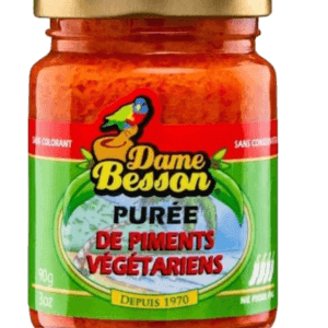 Purée de Piment Végétarien des Antilles -Dame Besson
