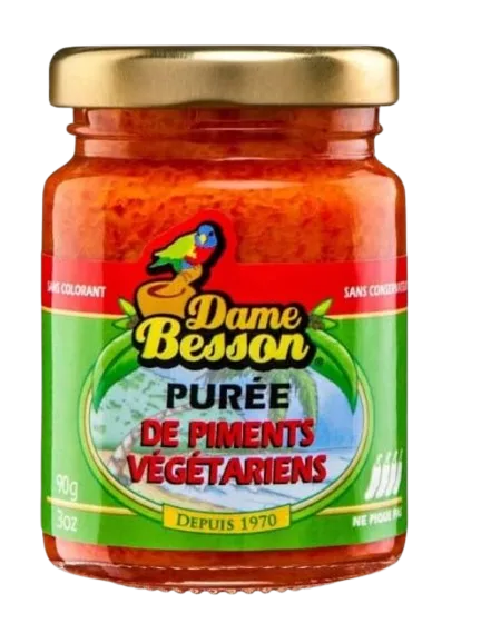 Purée piment vegetarien des antilles dame besson 90 g ne pique pas (2)